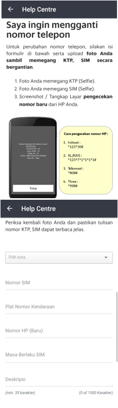 Grab Indonesia Cara Mengganti Nomor Hp Di Aplikasi Driver