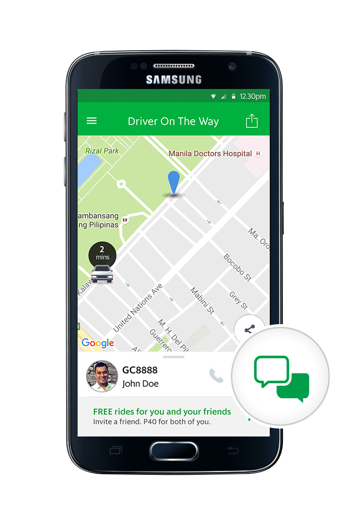 Grab Launches Inapp Instant Messaging Service GrabChat for Ride