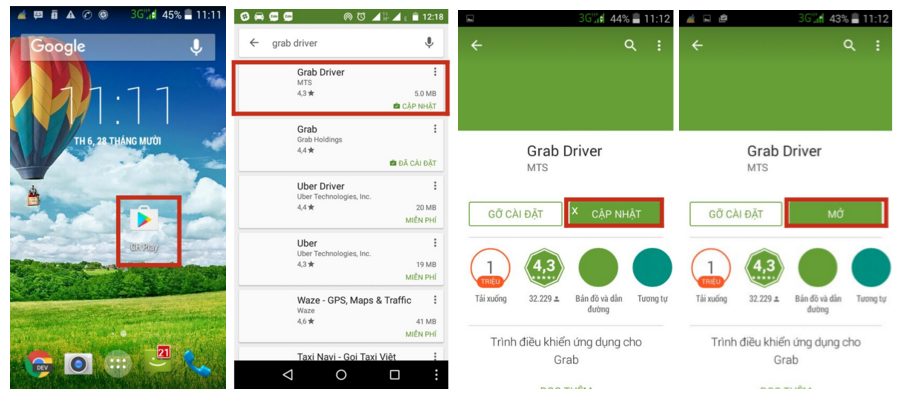 [GrabCar] Nâng cấp & Hướng dẫn sử dụng phiên bản Grab Driver v5.7.0 ...